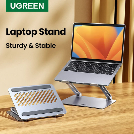 UGREEN Laptop Stand For Macbook Pro Macbook Air Pro Laptop Support Foldable Vertical Notebook Stand Tablet Stand Laptop Holder