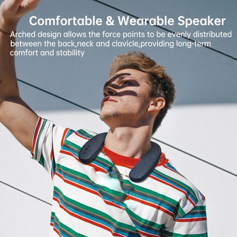 Arikasen Neckband Wireless Wearable Speakers