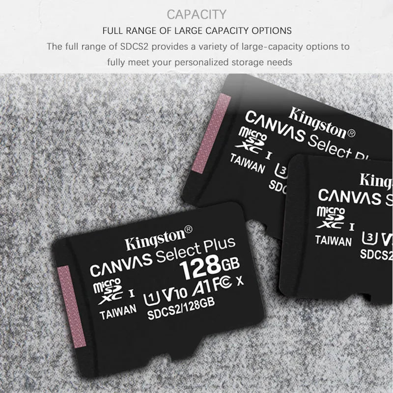 Kingston 16GB Micro SD Card Class10 carte sd memoria 32GB Mini SD Card 64GB TF Card  UHS-I 128GB Memory Card For Mobile phone