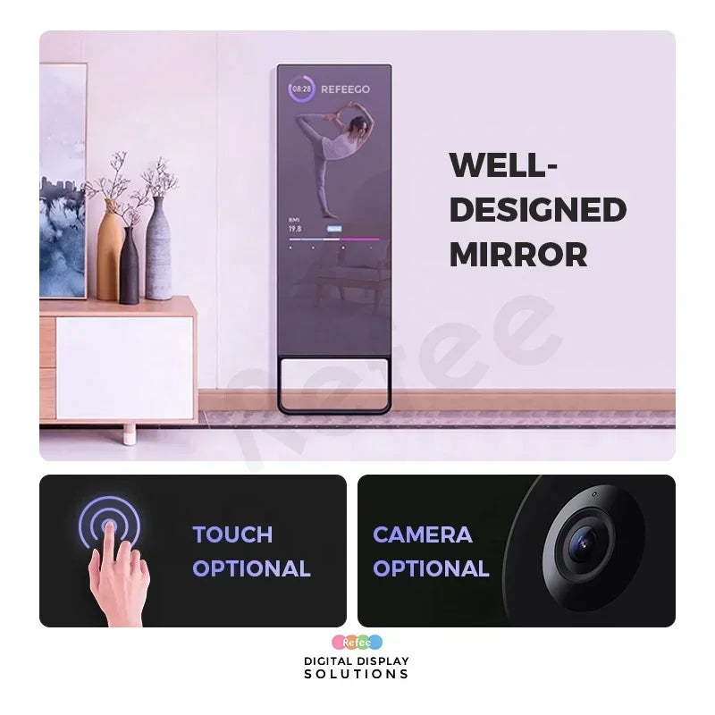 DUTRIEUX Smart Touch Screen Fitness Mirror