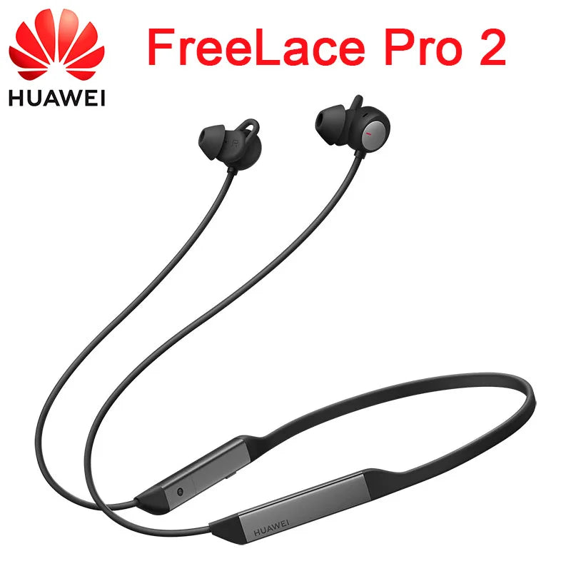 Original Huawei FreeLace Pro 2 Earphones Intelligent Active Noise Cancellation 2.0 Headphones Bluetooth Wireless Earbuds Headset