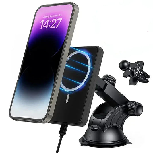 30W Magnetic Car Wireless Charger