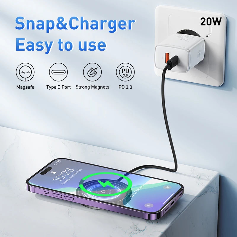 Baseus 15W Magnetic Wireless Charger