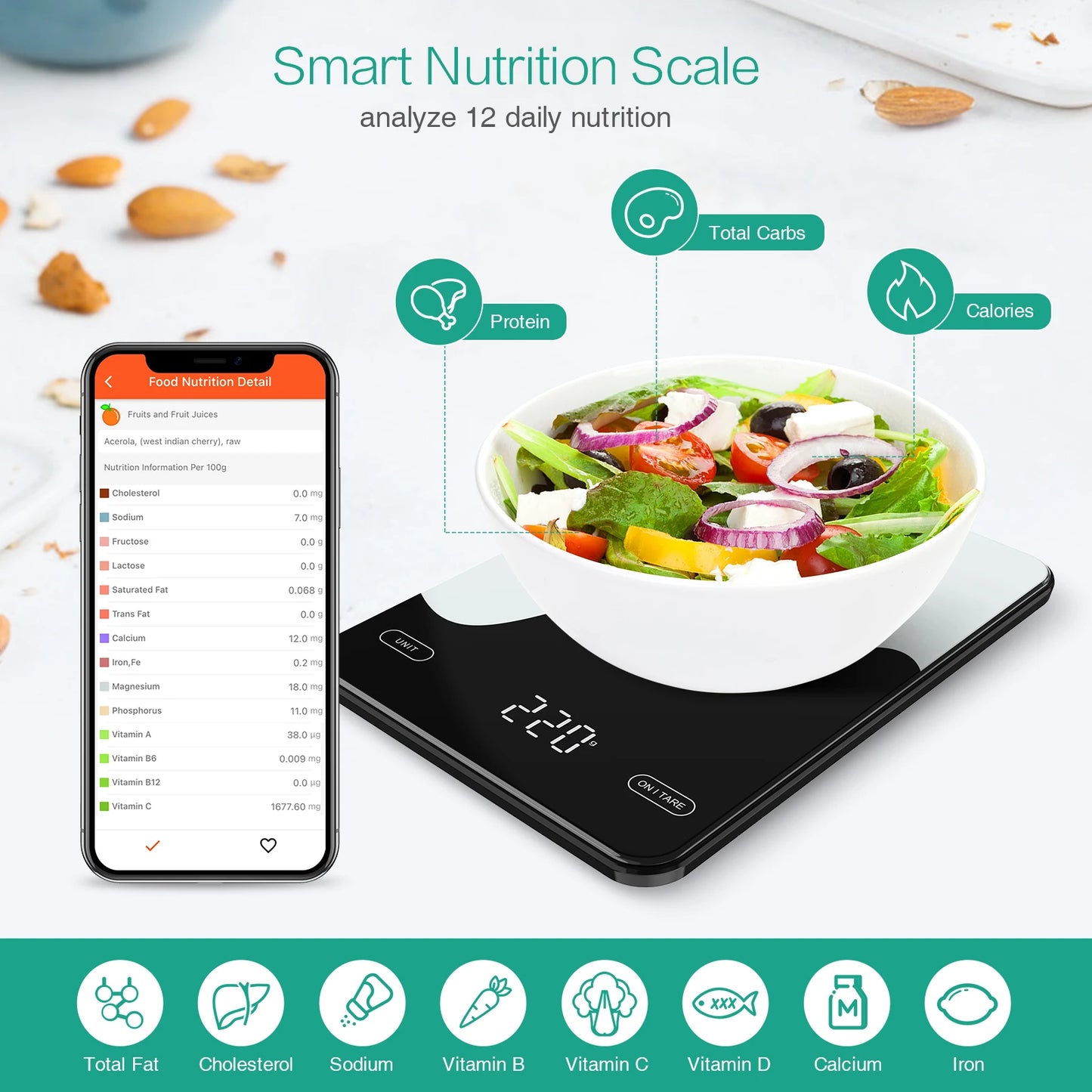 Amir Digital Food Scale 10kg