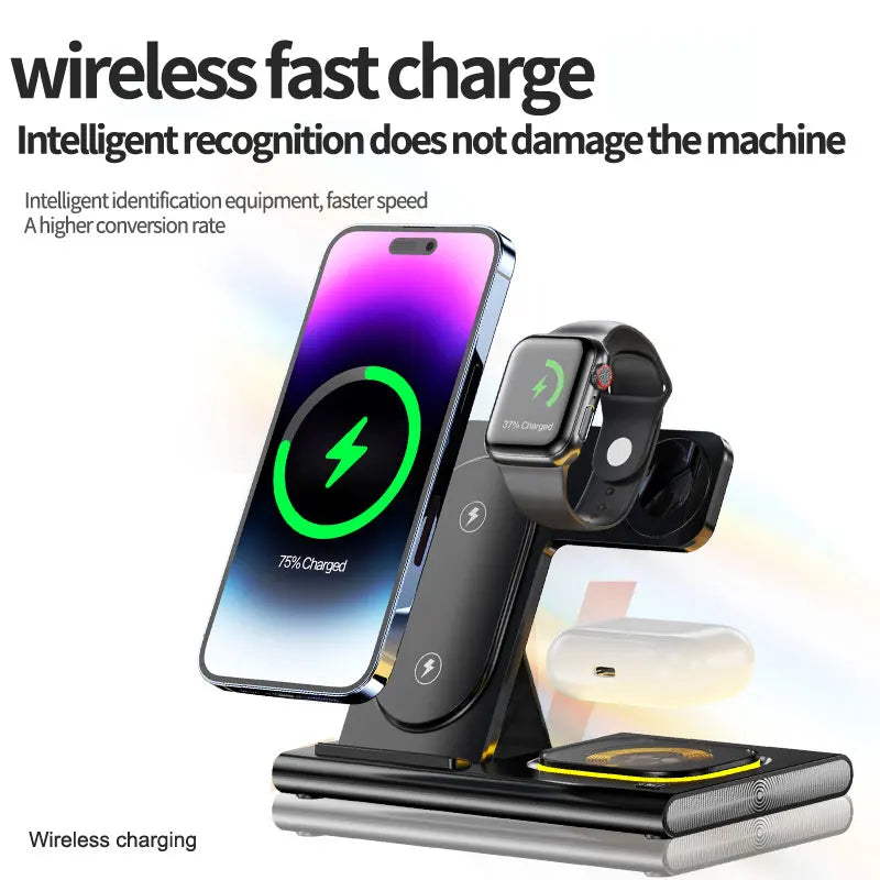 30W Wireless Charger Stand 3 in 1