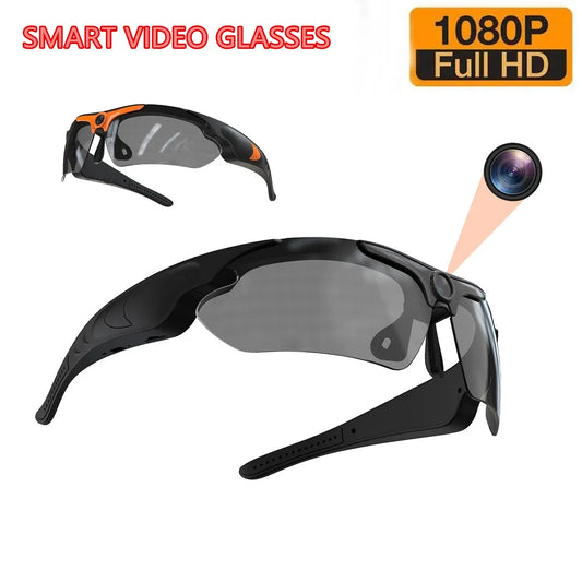 Wearable HD 1080P Camera Outdoor Cycling Glasses Polarized Lens Smart Camcorder Security Protection Video Record Smart Camera