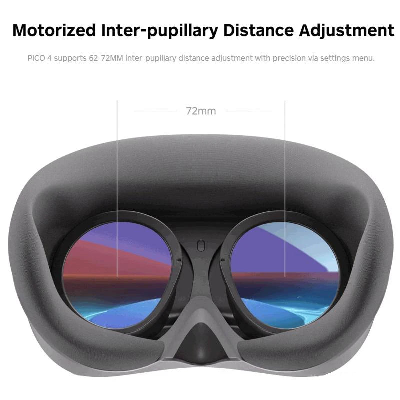 Pico 4 Pro VR Glasses All-in-One (8+512G/128G) (12G+256G) 3D 4K Display VR Headset Steam VR Virtual Reality Metaverse Games