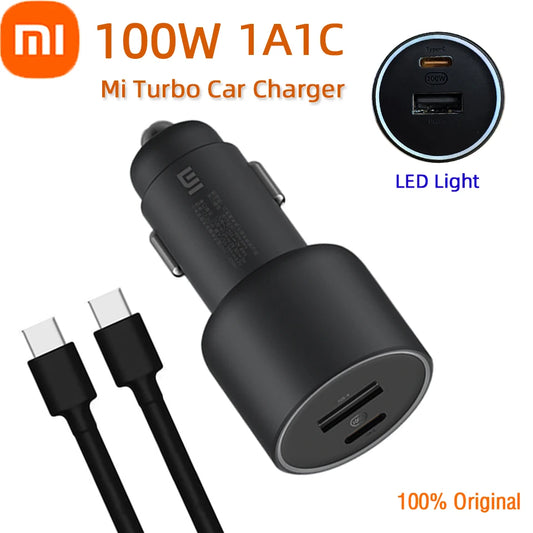 Original Xiaomi Mi 12t Pro 13 Turbo Charger Car 100w 120w 67w 33w Super Fast Charge Pd Chargers For Macbook Redmi Note 12 Poco