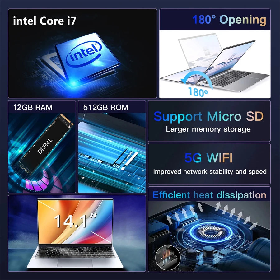 Ultra Slim Laptop Computer