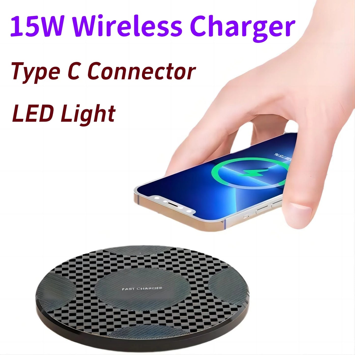 15W Wireless Charger Pad Stand