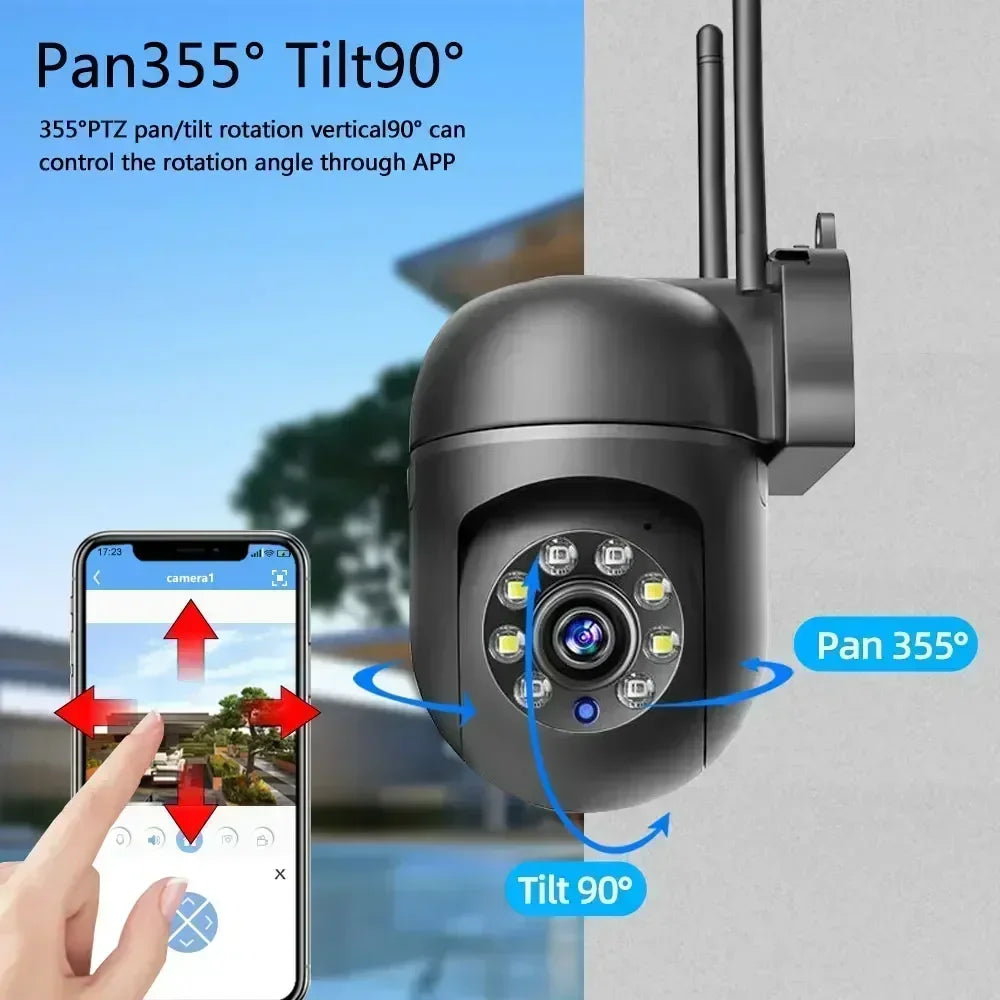 2.4G WIFI 2K IP Surveillance Camera