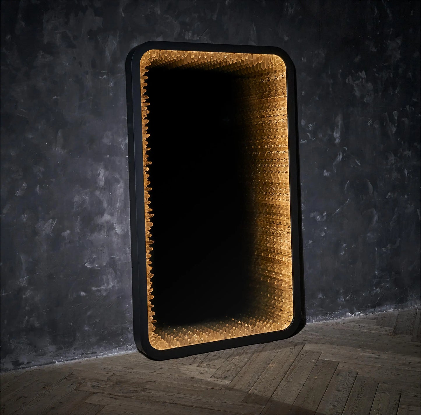 Luxury Nordic Bathroom Vanity Decoration Mirror Smart Led Light Natural Rectangular Alabaster Wall Lamp