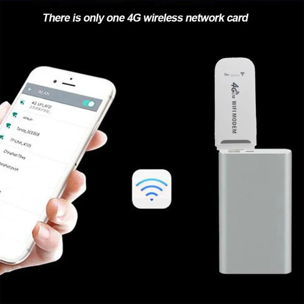 4G Wireless LTE WiFi Router 4G SIM Card Portable