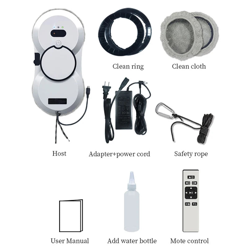 XMSJ Water Spray Window Cleaning Robot