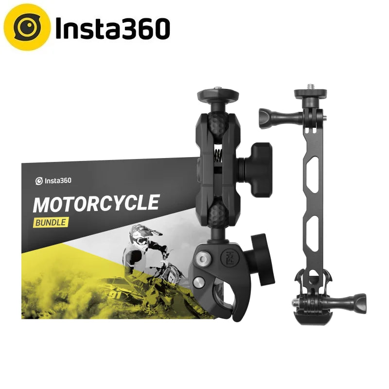 Insta360 Motorcycle Mount Bundle For X4 X3 / ONE X2 / ONE R / ONE X Action Camera Professional Sports Accessories