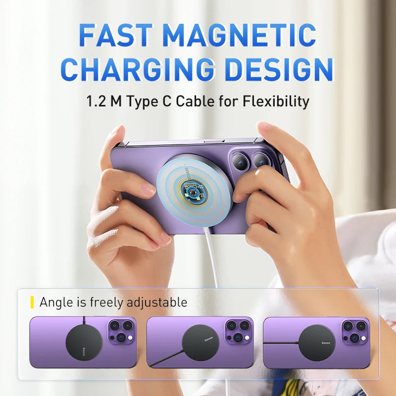 Baseus 15W Magnetic Wireless Charger