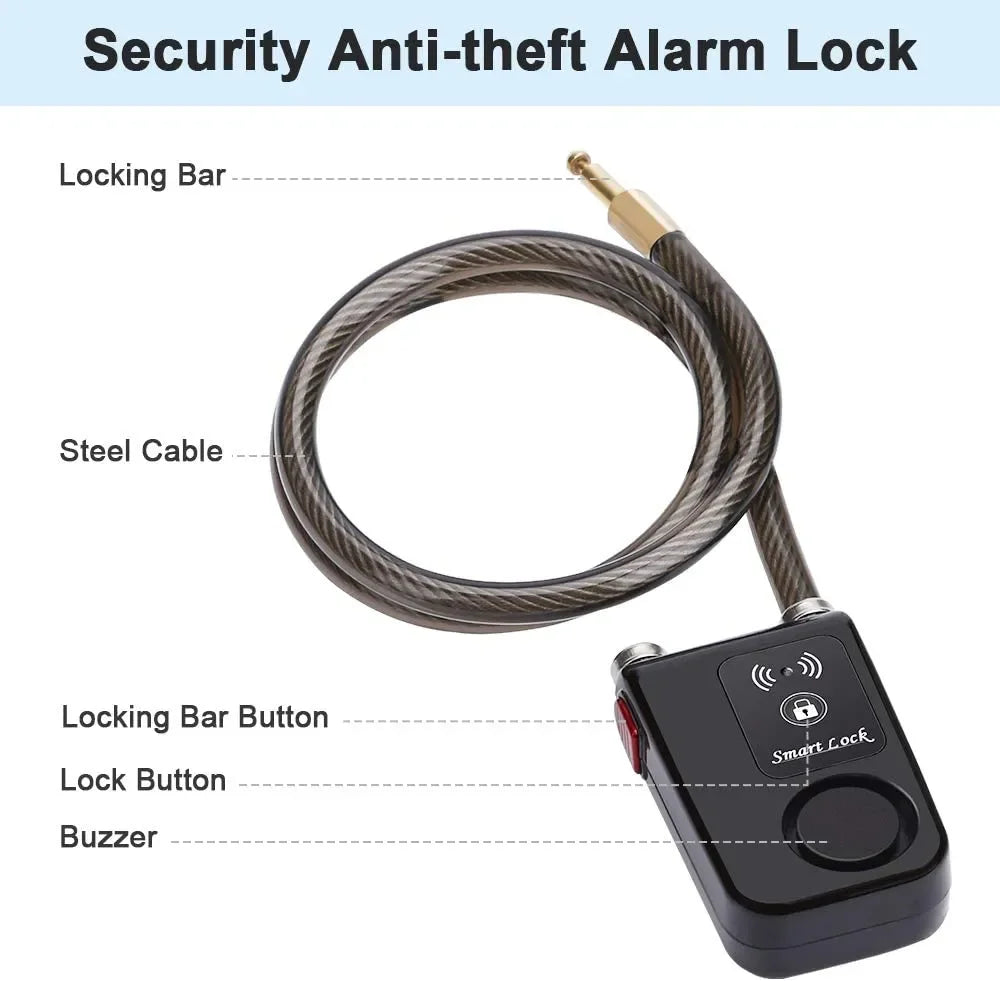 Camluxy Bike Alarm Lock 110dB