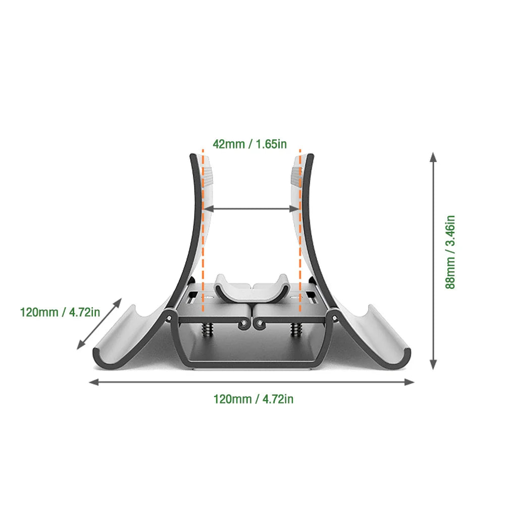 Vertical Laptop Stand Heat Dissipation Non-slip Laptop Stand Gravity Induction Holder Notebook Dock for iPad Pro Tablet Stand