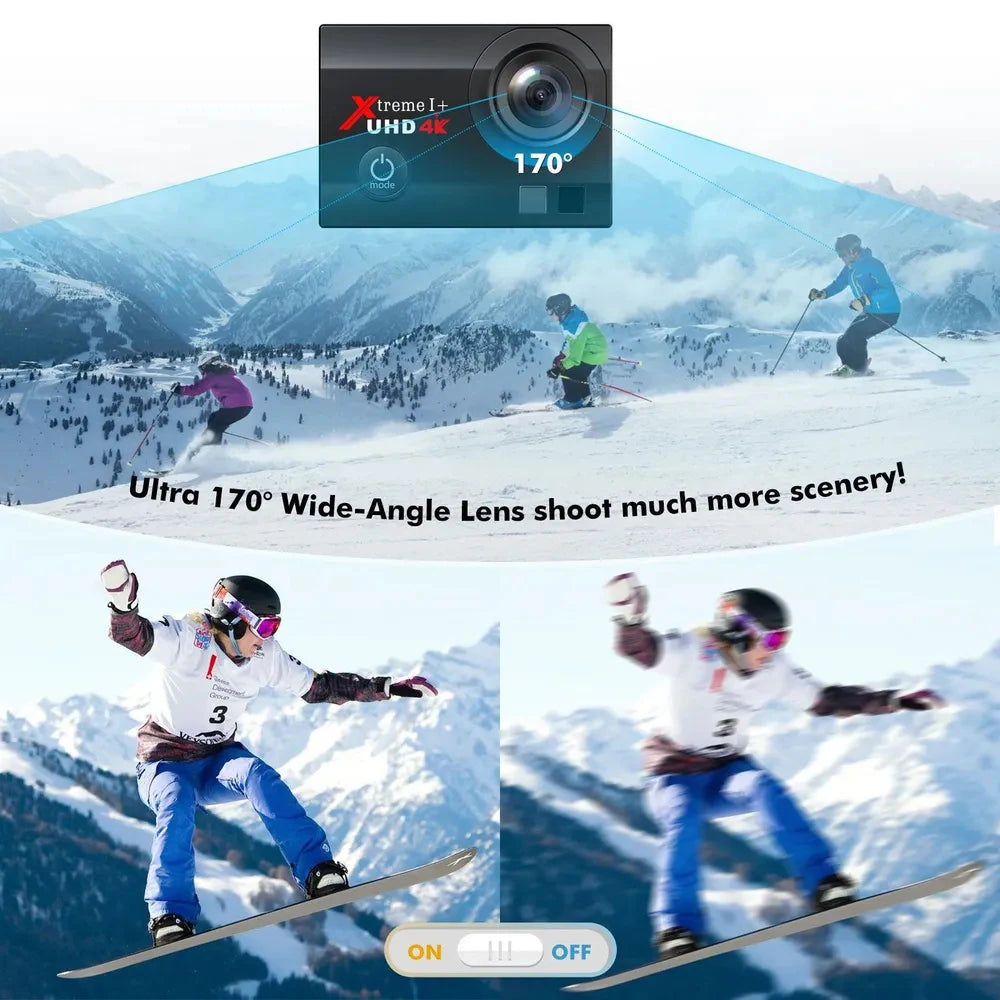 2.0-inch Sports Action Camera 4K