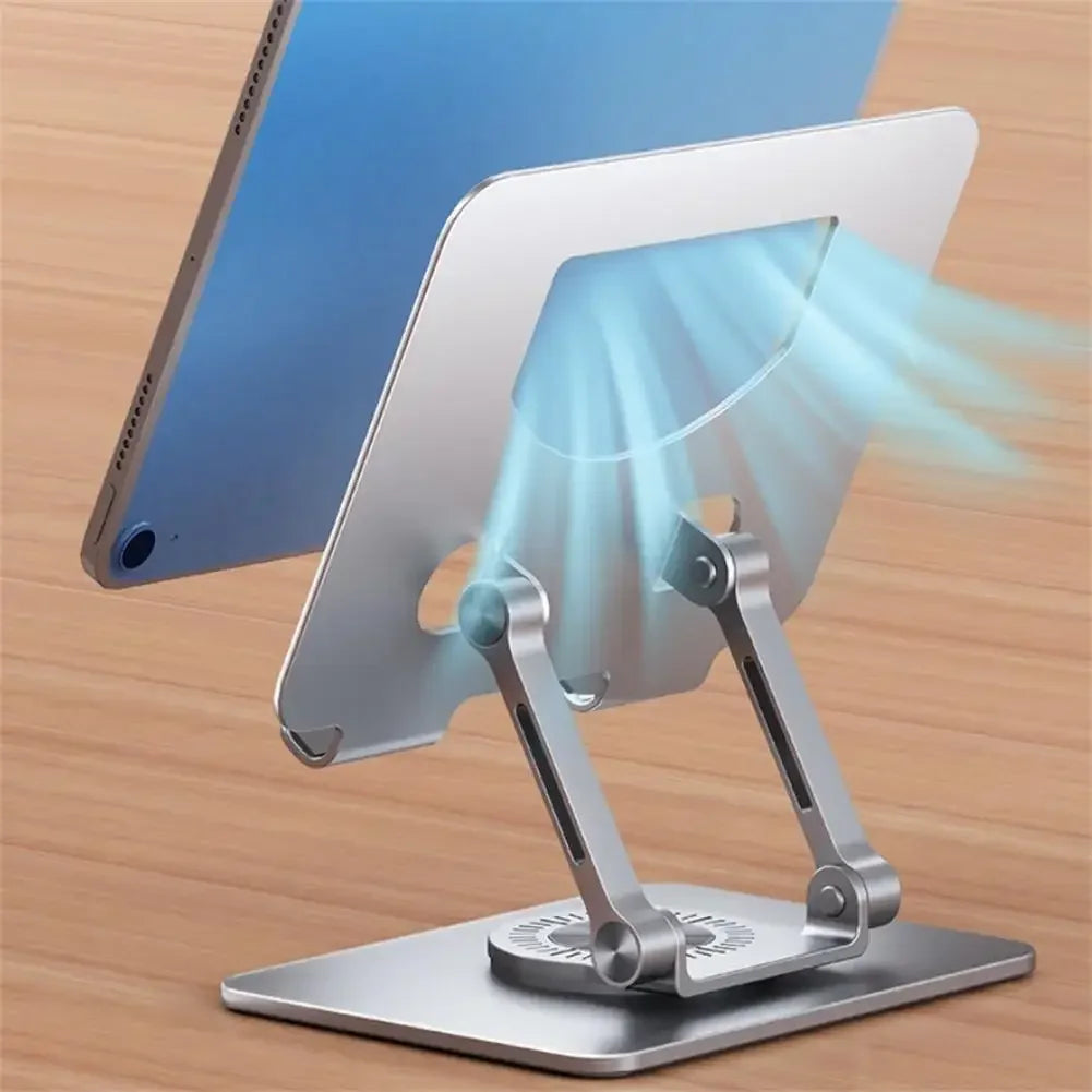 360° Rotatable Tablet Stand Adjustable Foldable Desktop Stand Holder