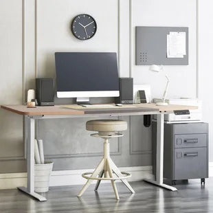 MOJY Ergonomic Electric L shape standing desk