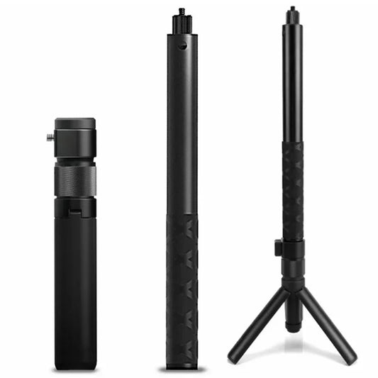 Vamson Invisible Selfie Stick for Insta360 X3 Rotating Bullet Time Handheld Tripod for Insta 360 ONE X2 ONE RS GoPro Accessories