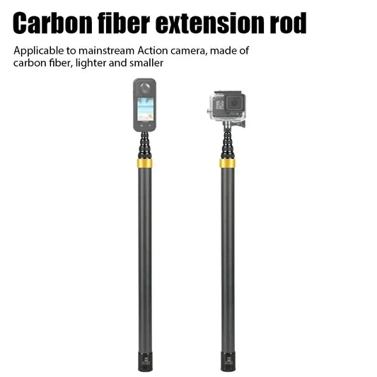 VIKEFON Carbon Fiber Invisible Extended Edition Selfie Stick