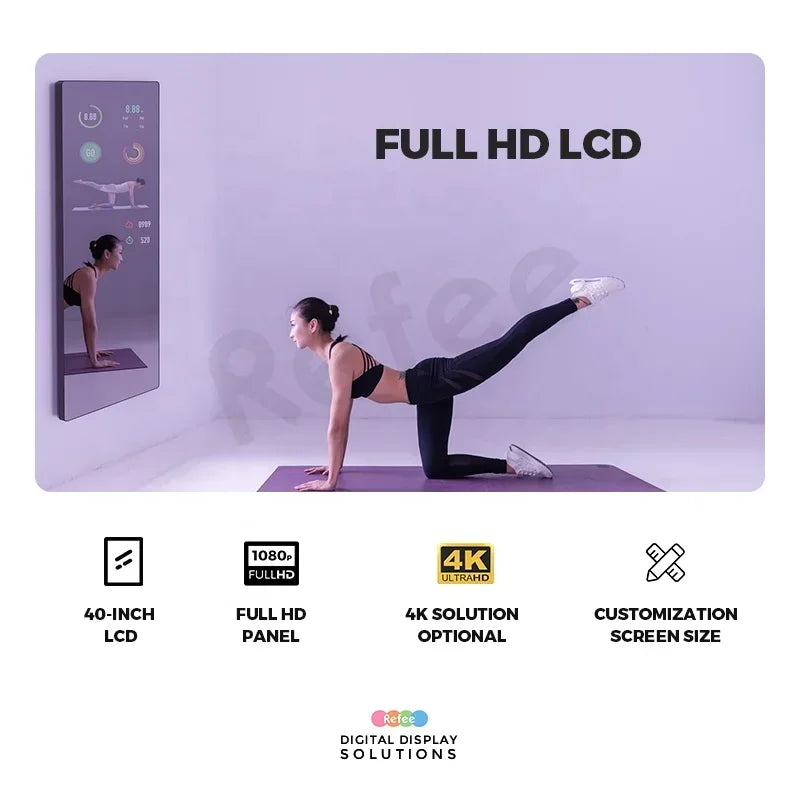 DUTRIEUX Smart Touch Screen Fitness Mirror