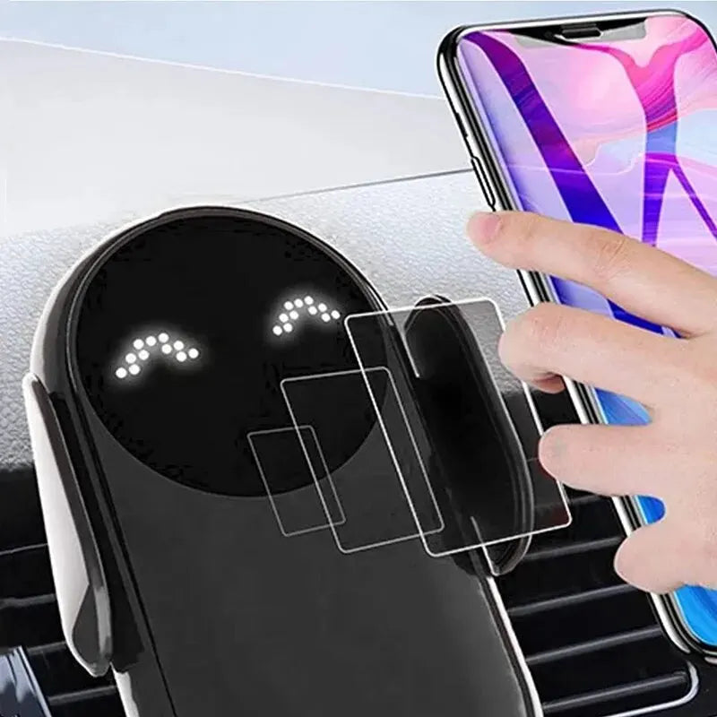 VIKEFON Car Wireless Charger Auto Car Mount Phone Holder Stand