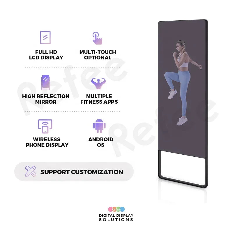 DUTRIEUX Smart Touch Screen Fitness Mirror