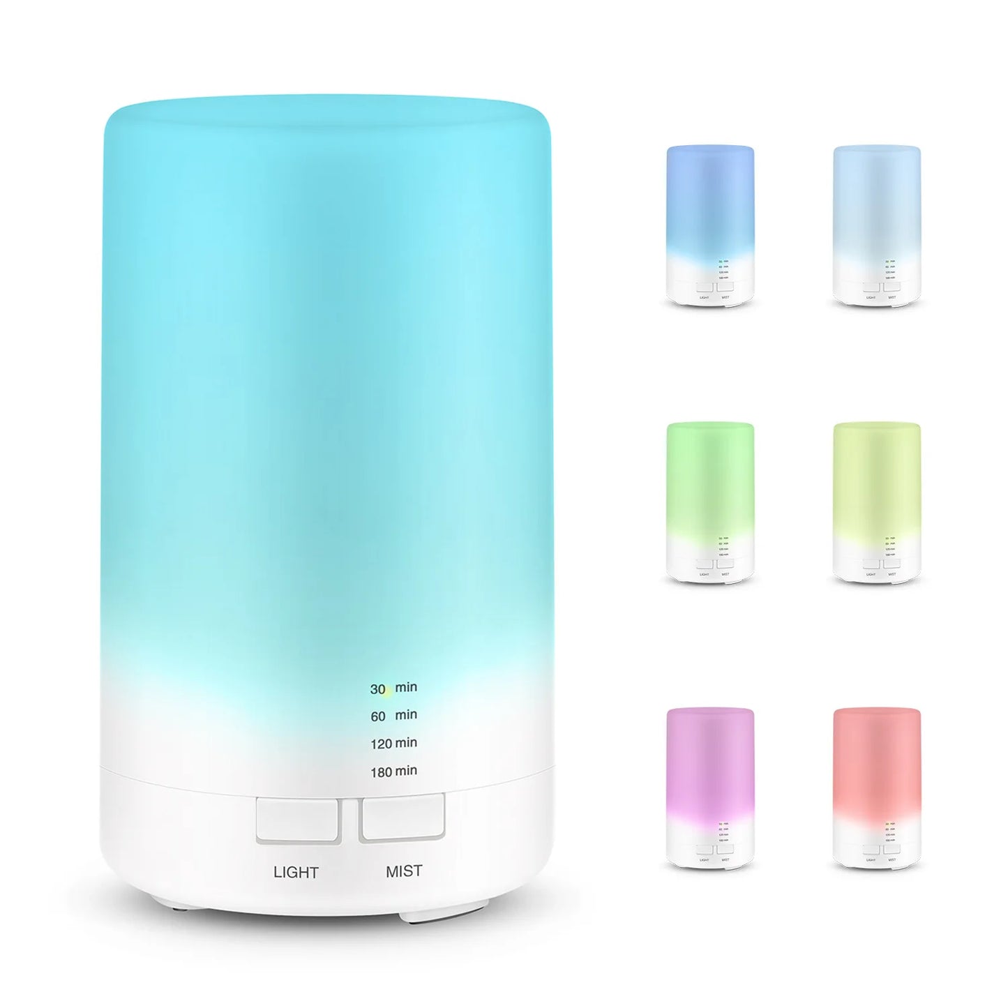 USB Humidifier Aroma Diffuser Essential Oil Air Purifier Lamp Aromatherapy Electric Smell Distributor For Home fragrance Car