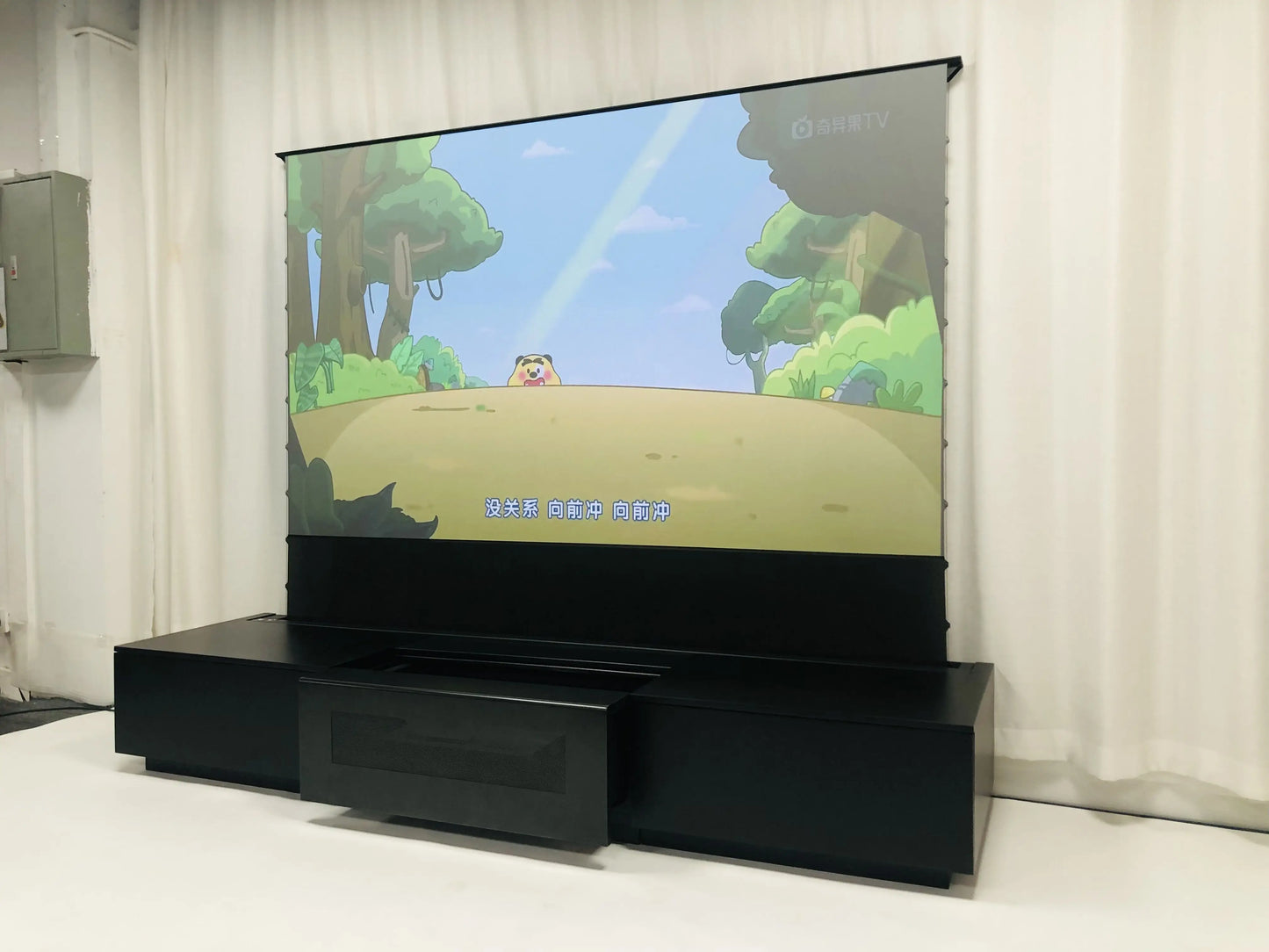 100 " inch Smart Laser TV Cabinet