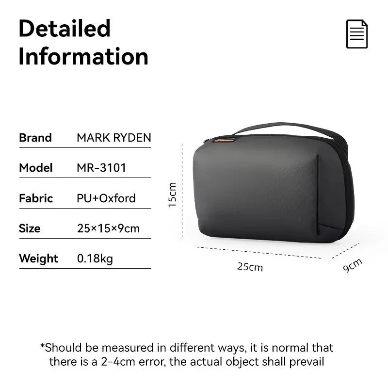 Mark Ryden Portable Cable Digital Storage Bags Organizer Travel Organizers Charger Plug Cosmetics Storage Bag Waterproof