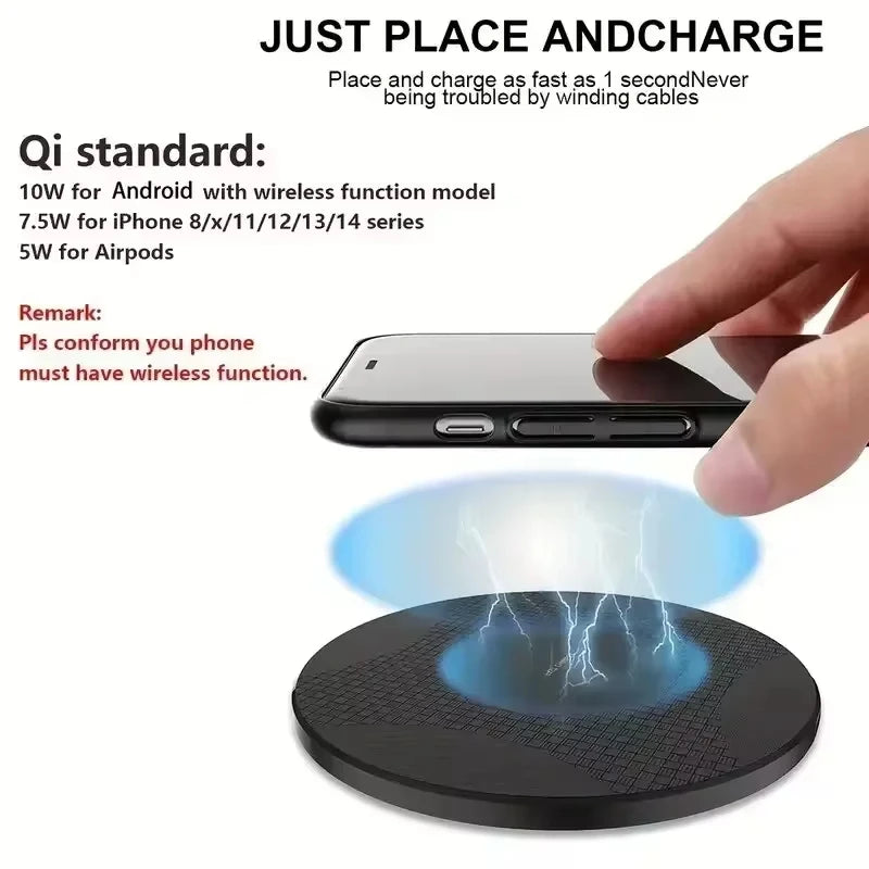 15W Wireless Charger Pad Stand